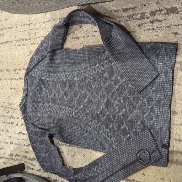 Lululemon Rest Less Pullover Heathered Black - Picture 9 of 9